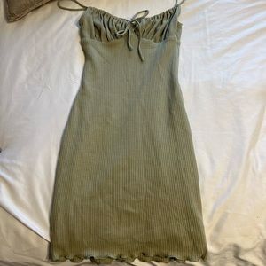 Princess Polly green dress